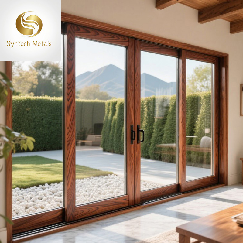 Soláthraí Doirse Sleamhnáin Alúmanaim Gráin Adhmaid ón tSín