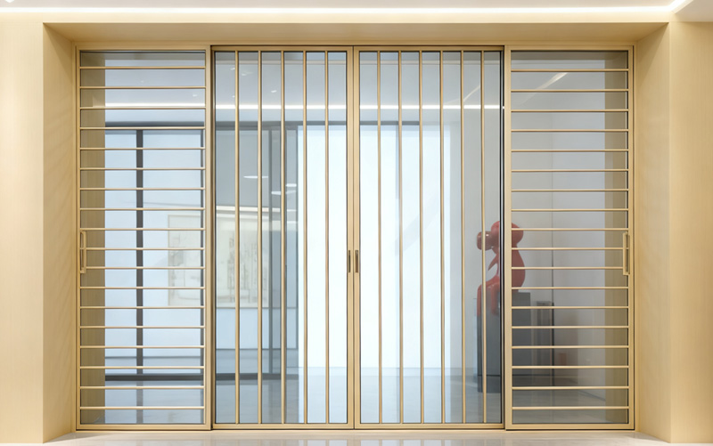 Kofa mai zamiya ta Aluminum