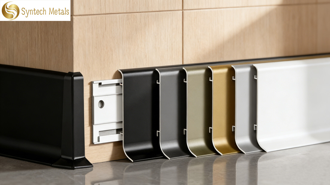 Aluminium-Clip-Fußleiste